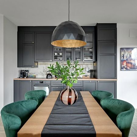 Nadmotlawie Estate Gym, Sauna & Parking By Downtown Apartments Gdansk Dış mekan fotoğraf