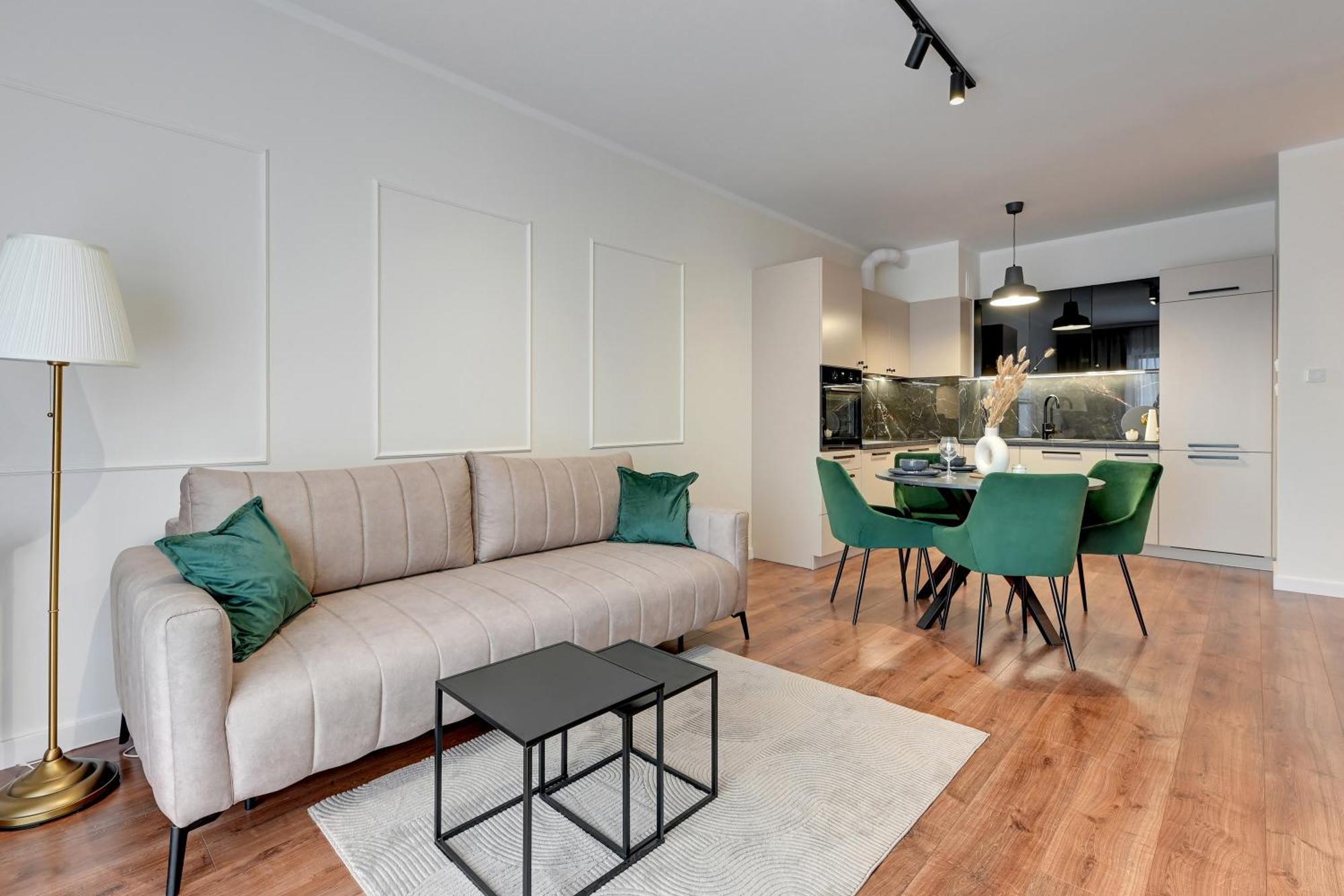 Nadmotlawie Estate Gym, Sauna & Parking By Downtown Apartments Gdansk Dış mekan fotoğraf