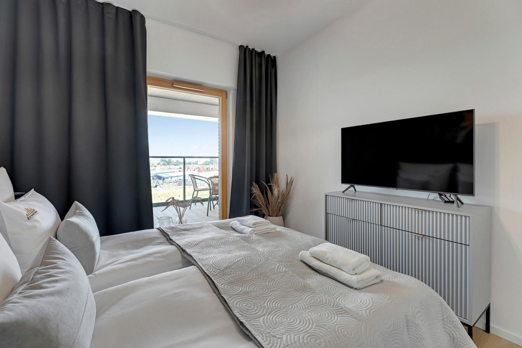 Nadmotlawie Estate Gym, Sauna & Parking By Downtown Apartments Gdansk Dış mekan fotoğraf