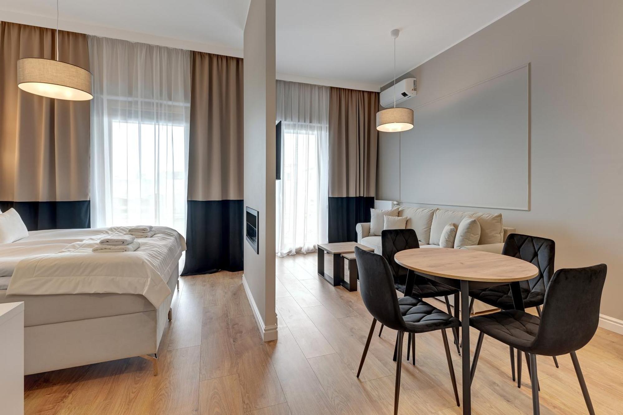 Nadmotlawie Estate Gym, Sauna & Parking By Downtown Apartments Gdansk Dış mekan fotoğraf