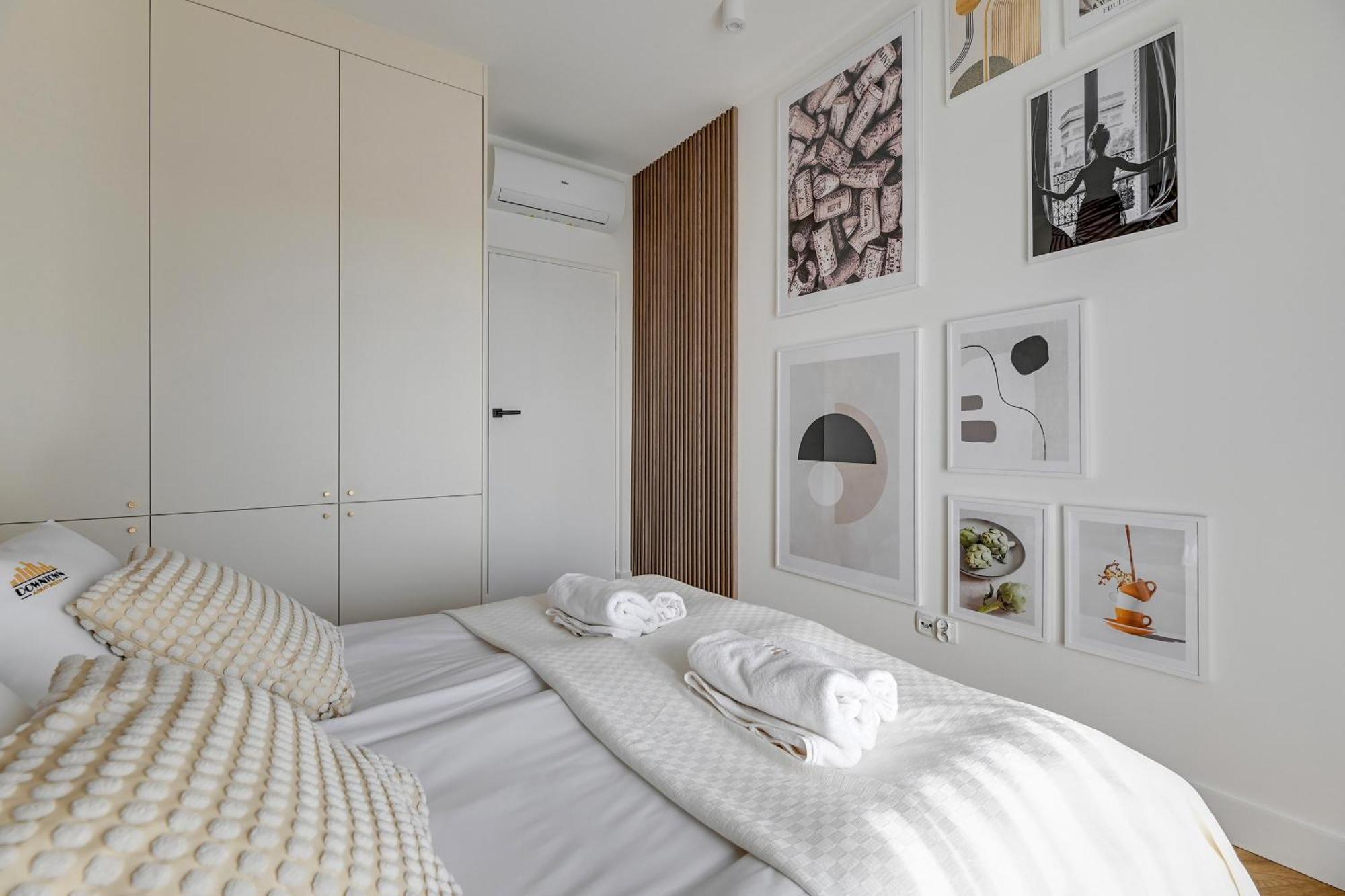 Nadmotlawie Estate Gym, Sauna & Parking By Downtown Apartments Gdansk Oda fotoğraf