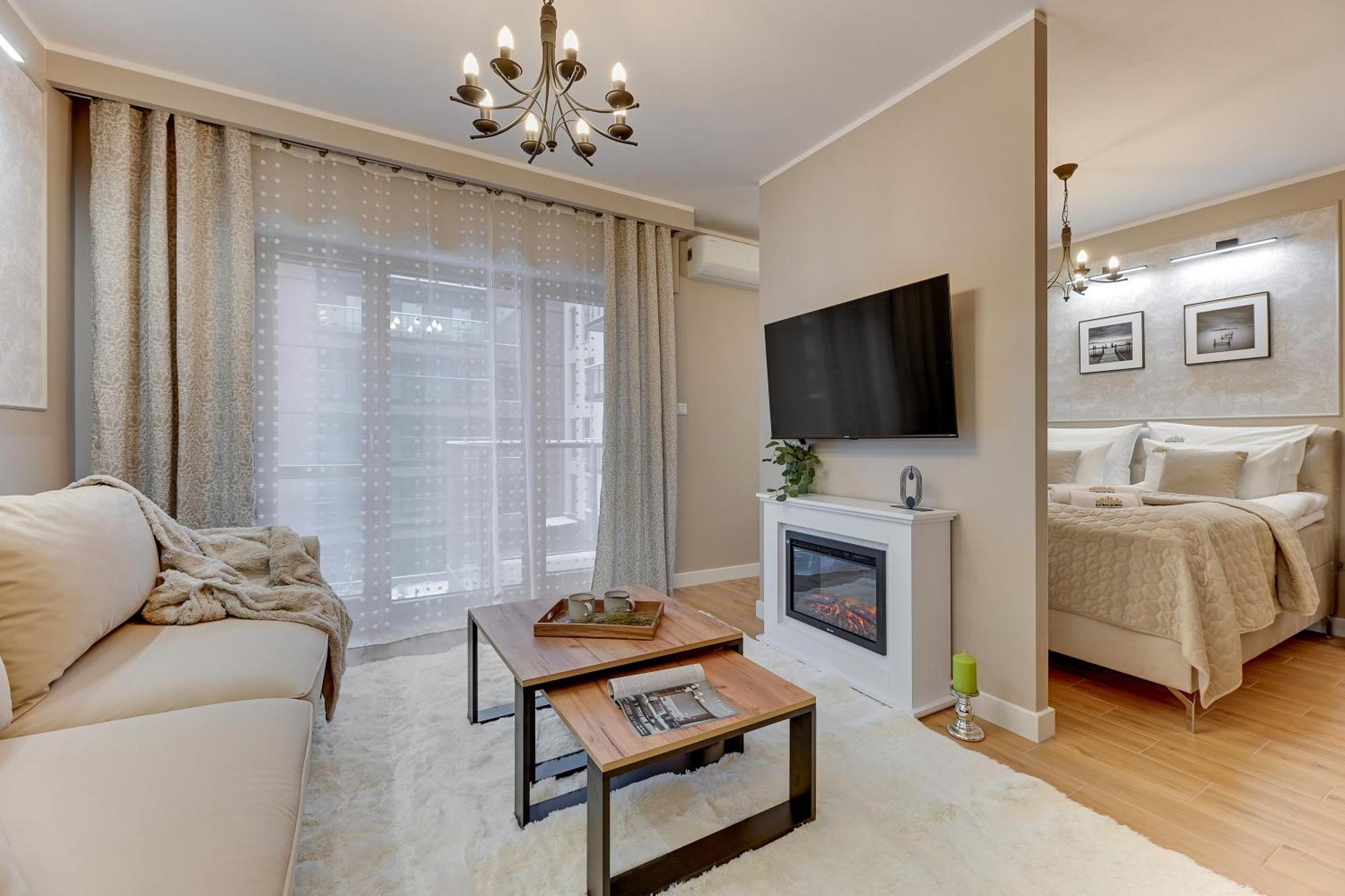 Nadmotlawie Estate Gym, Sauna & Parking By Downtown Apartments Gdansk Dış mekan fotoğraf
