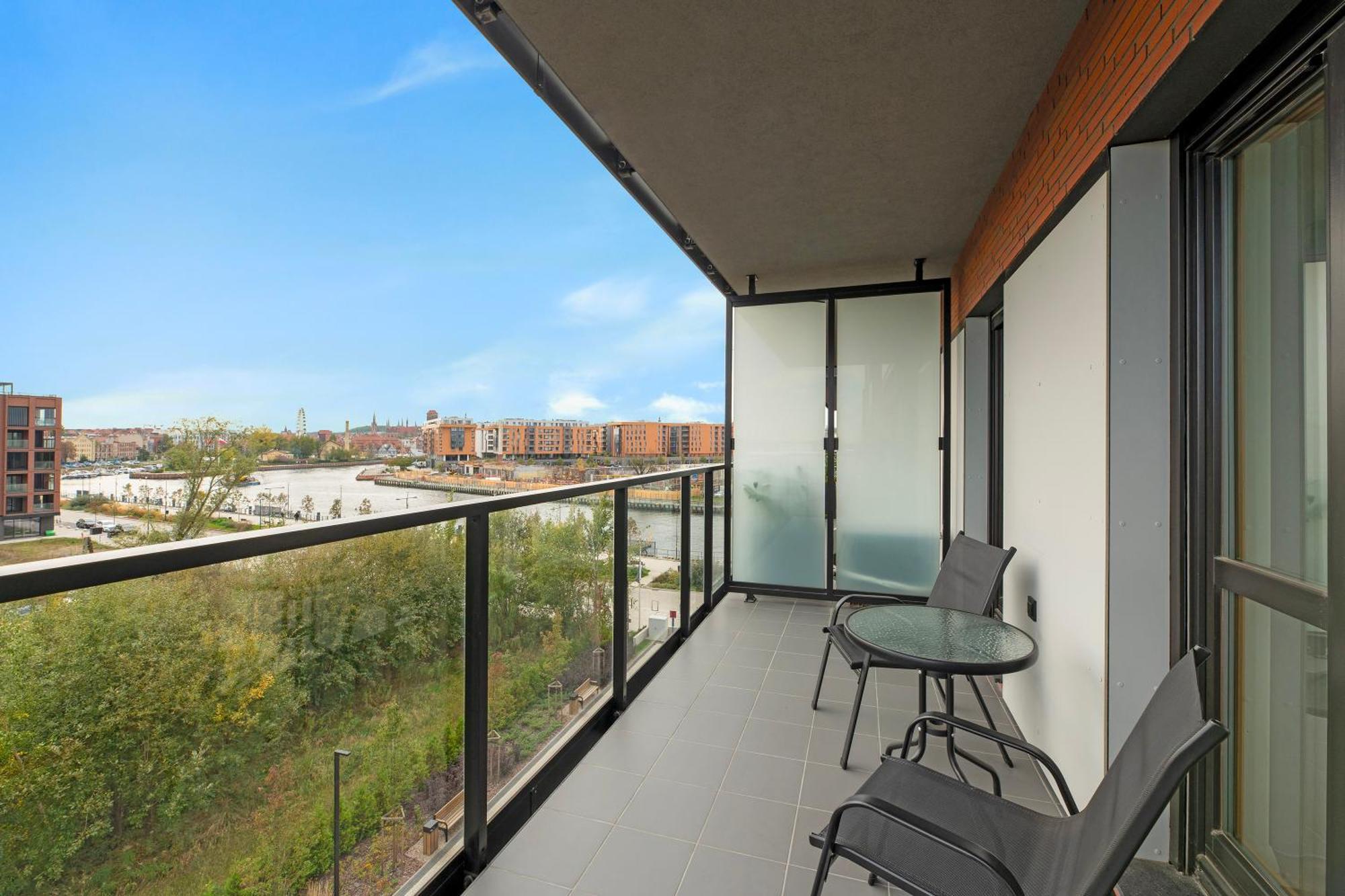 Nadmotlawie Estate Gym, Sauna & Parking By Downtown Apartments Gdansk Oda fotoğraf