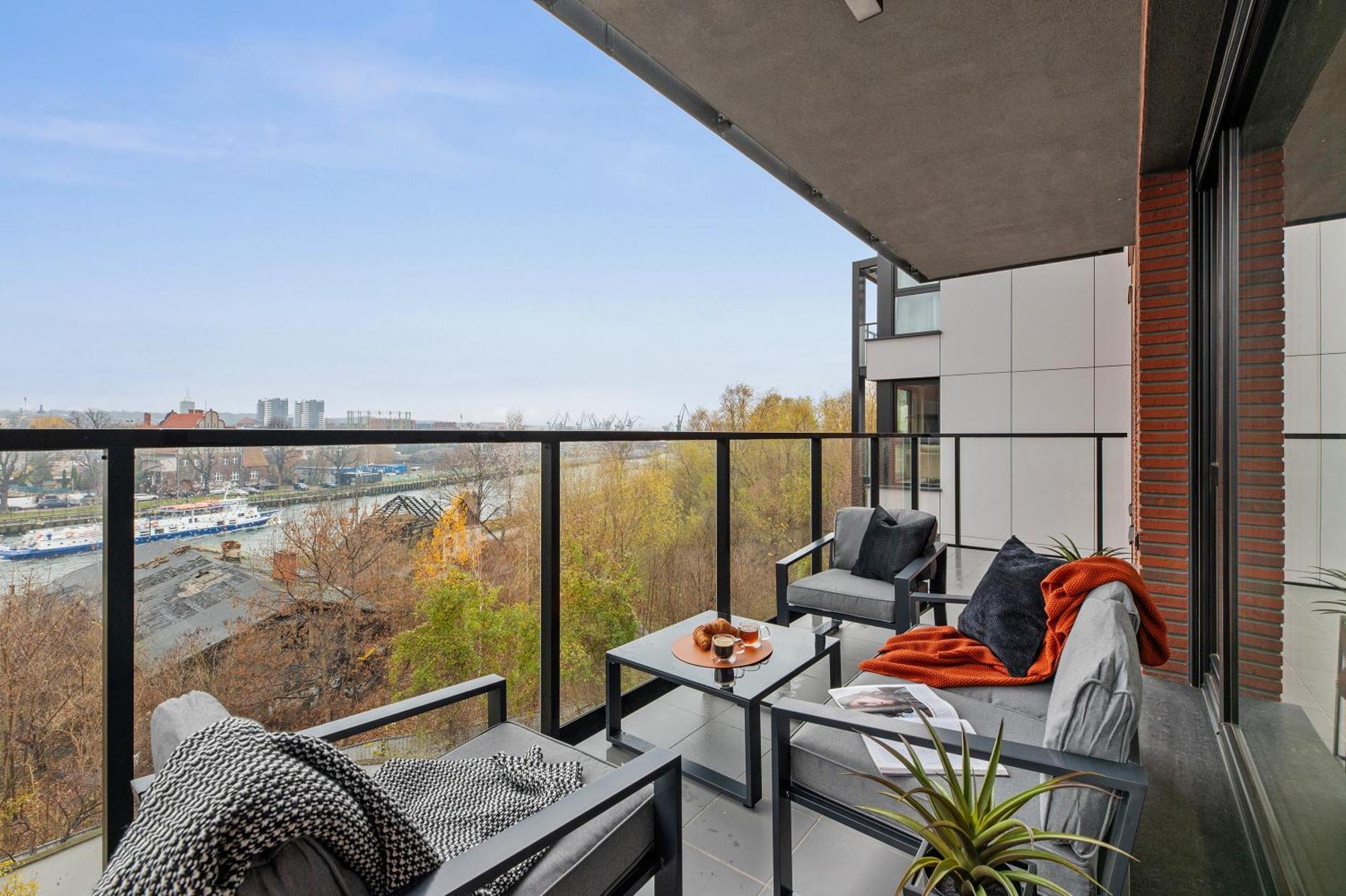 Nadmotlawie Estate Gym, Sauna & Parking By Downtown Apartments Gdansk Oda fotoğraf