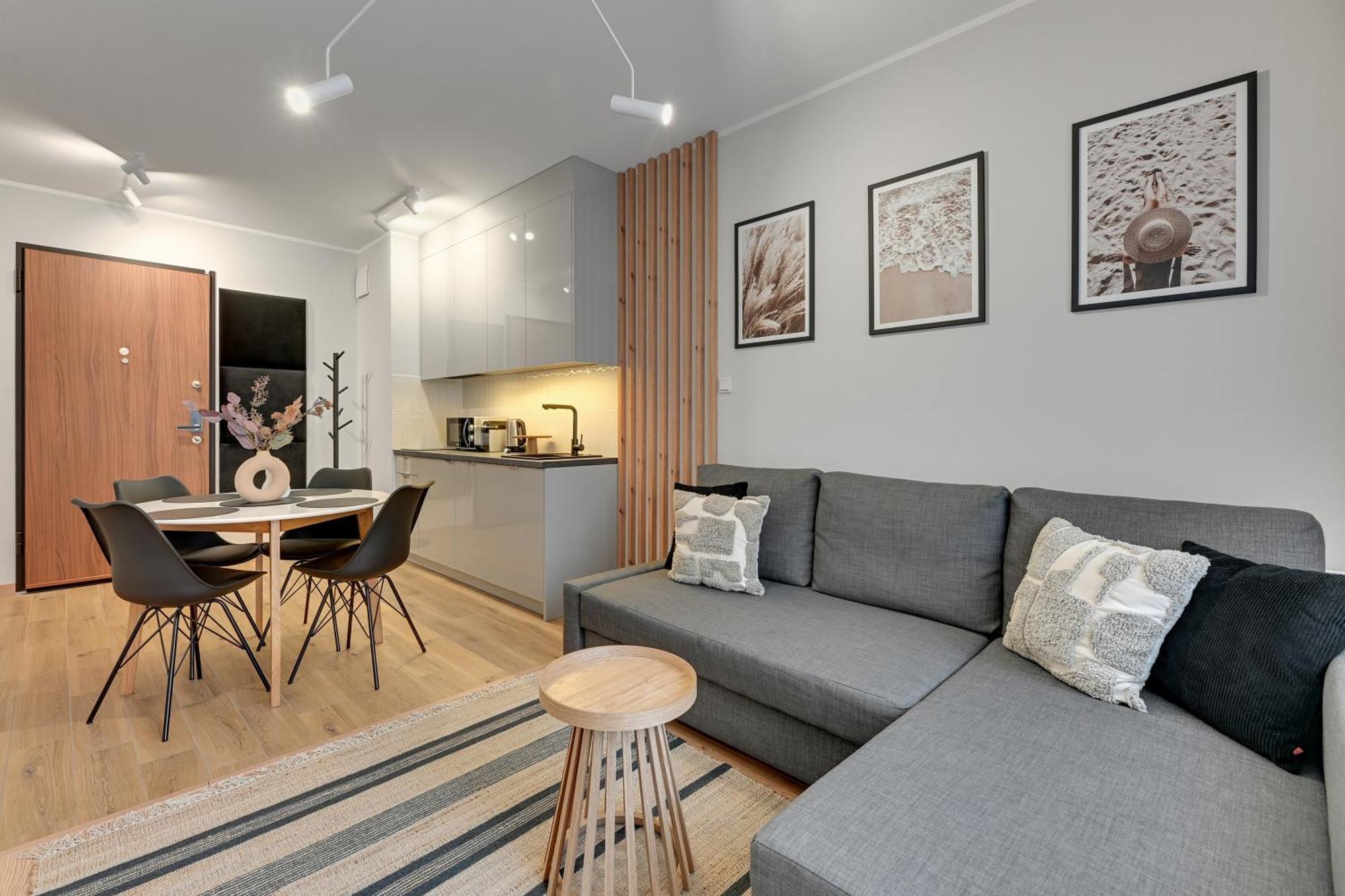 Nadmotlawie Estate Gym, Sauna & Parking By Downtown Apartments Gdansk Dış mekan fotoğraf