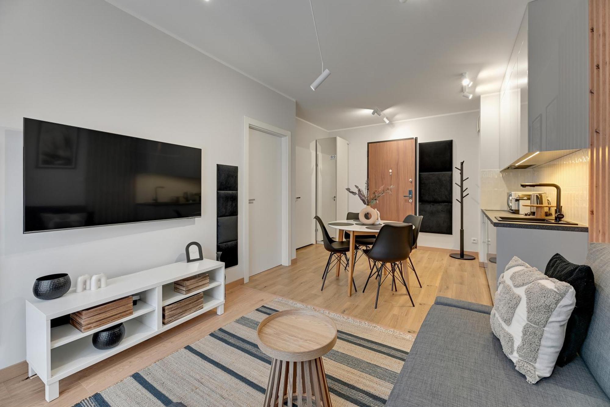 Nadmotlawie Estate Gym, Sauna & Parking By Downtown Apartments Gdansk Dış mekan fotoğraf