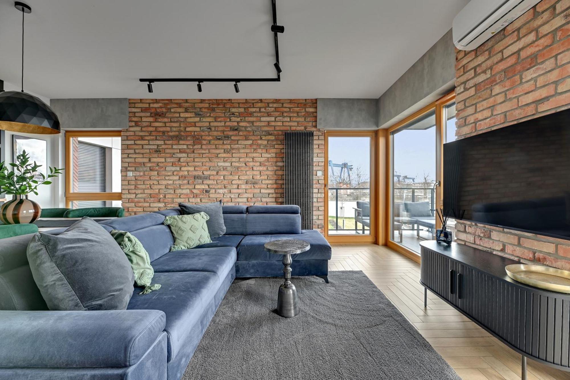 Nadmotlawie Estate Gym, Sauna & Parking By Downtown Apartments Gdansk Oda fotoğraf