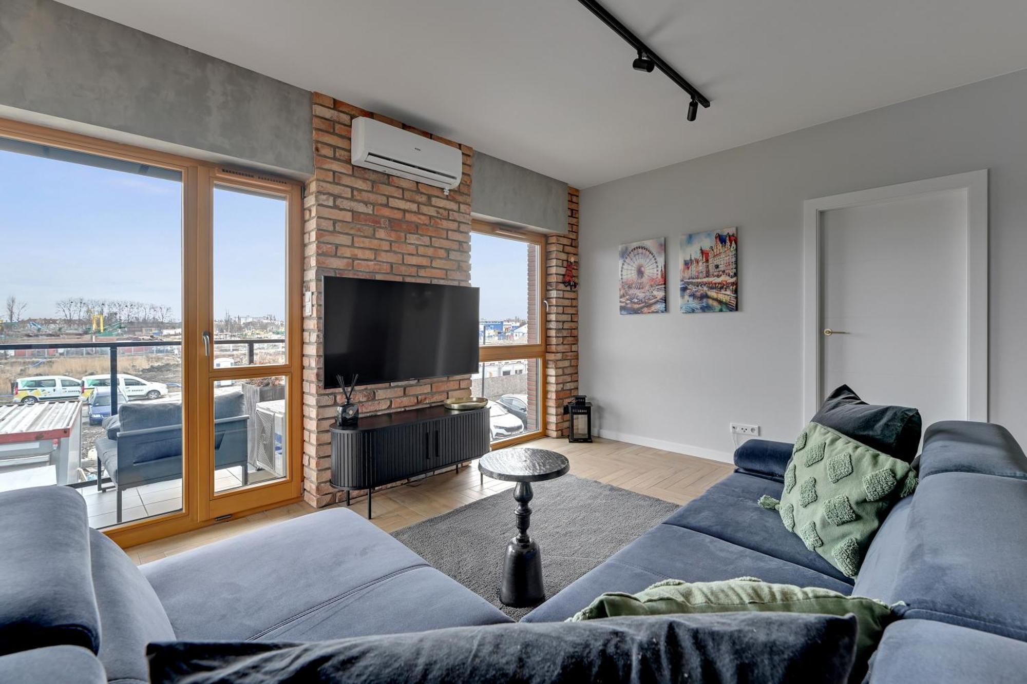 Nadmotlawie Estate Gym, Sauna & Parking By Downtown Apartments Gdansk Dış mekan fotoğraf