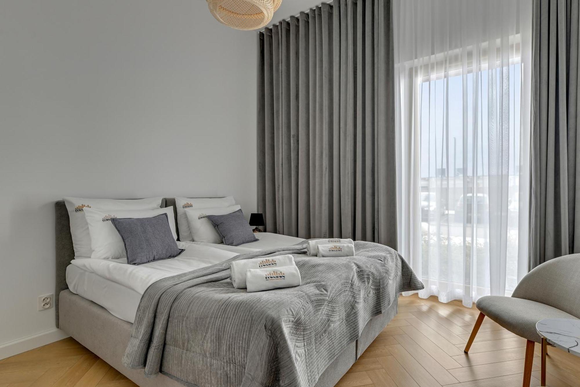 Nadmotlawie Estate Gym, Sauna & Parking By Downtown Apartments Gdansk Dış mekan fotoğraf